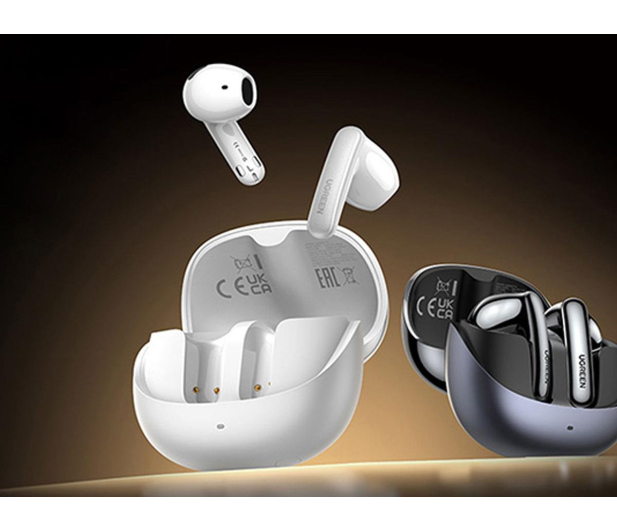 UGREEN Słuchawki douszne TWS LightBuds Pro ANC WS215 białe - 1501540 - zdjęcie 3